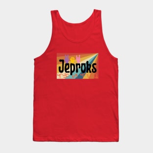 'Jeproks' / Baybayin word Laki sa Layaw (Spoiled / Comfort in one's living) Tank Top